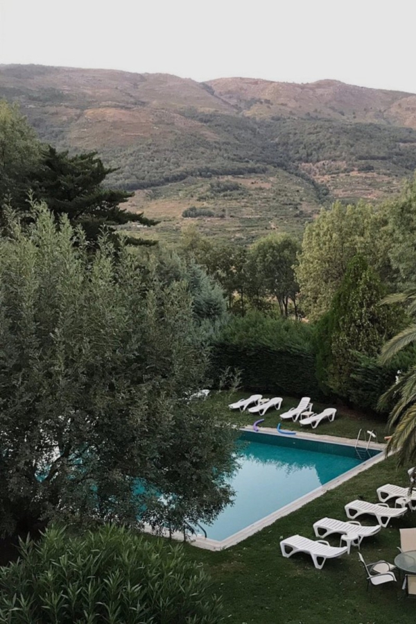 Piscina del hotel rural Xerete